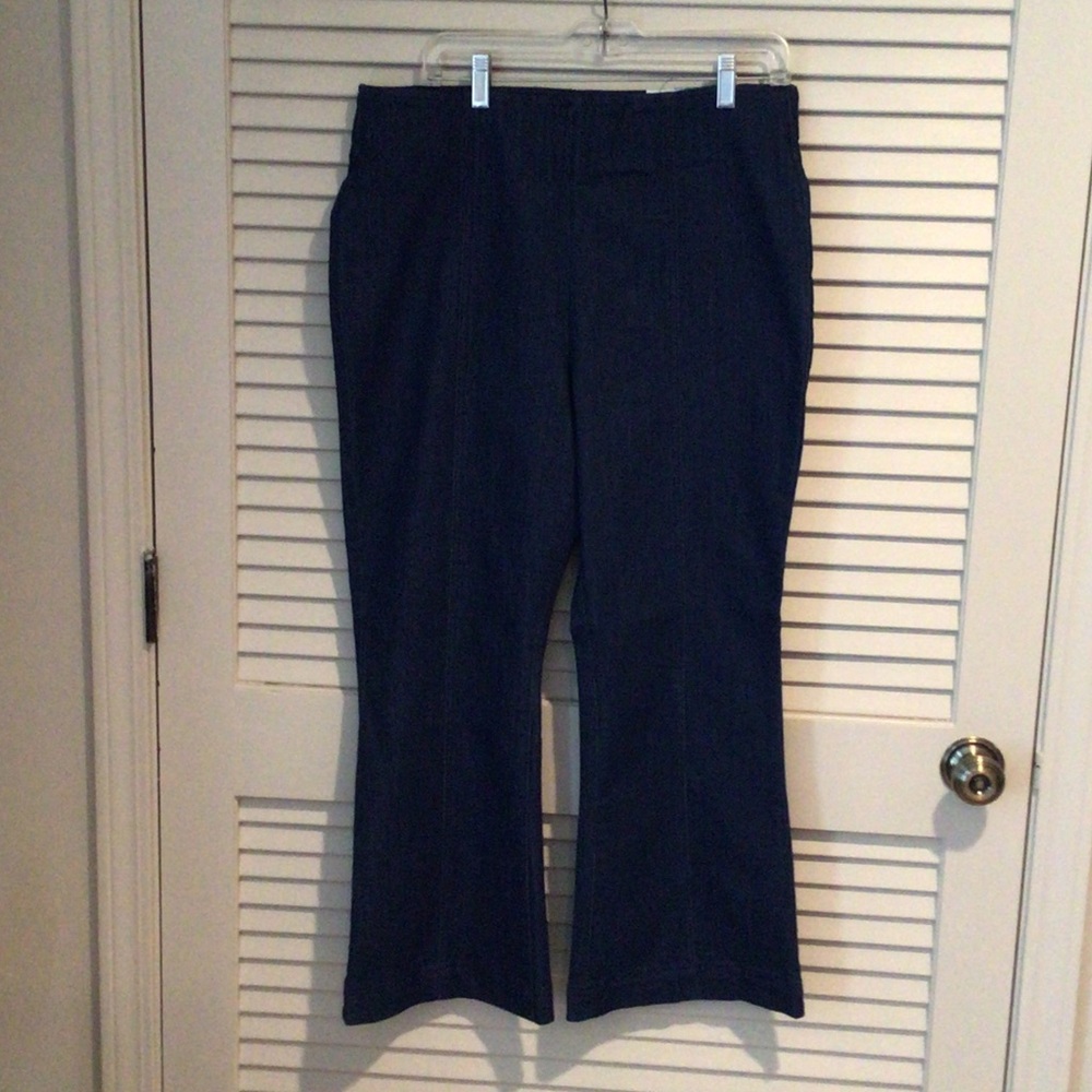 INC International Concepts Navy Flare Jeans